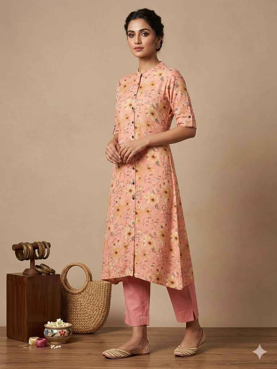 K 909 BY FASHID 01 to 31 Series Designer Collection Beautiful Stylish Fancy Colorful Party Wear & Occasional Wear Cambric Cotton Print Kurtis At Wholesale Price